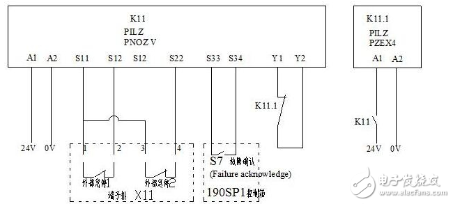 安全繼電器工作原理、接線圖、使用方法